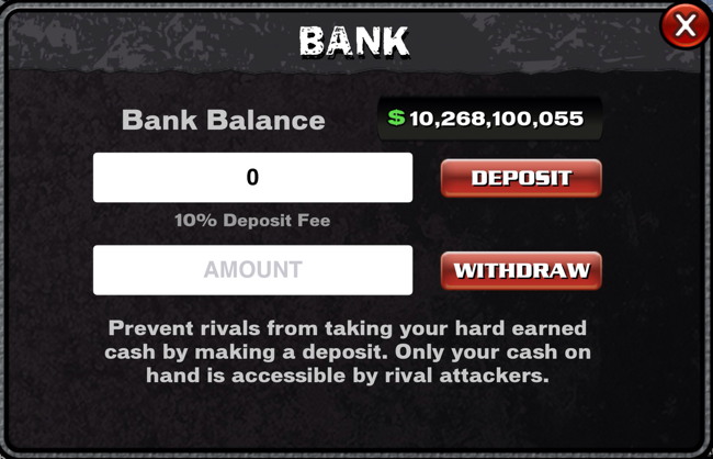10 billion cash in crime city